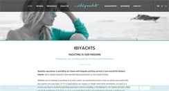 Desktop Screenshot of ibiyachts.com